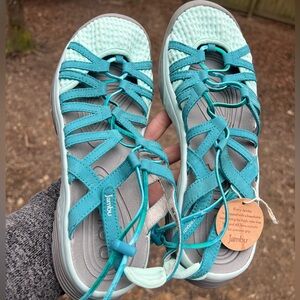 JAMBU Turquoise Water Diva Encore Shoe Women’s 9 NWT NEW
